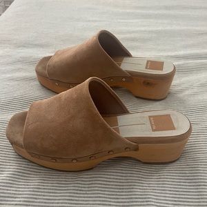 Anthropologie Dolce Vita Dorado Clog; size 7